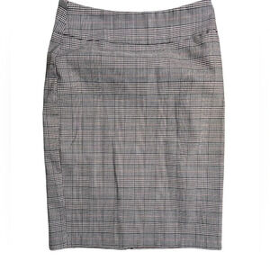 Soho Women's Midi Brown Plaid Skirt Medium